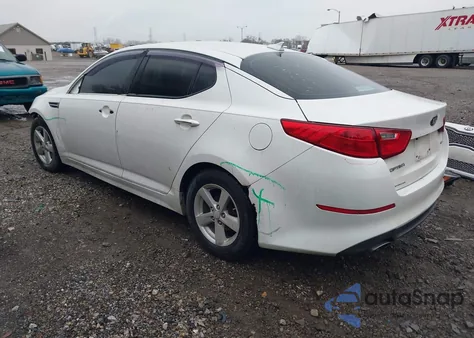 2015 Kia Optima Lx z USA, uszkodzony, nr VIN KNAGM4A71F5639275